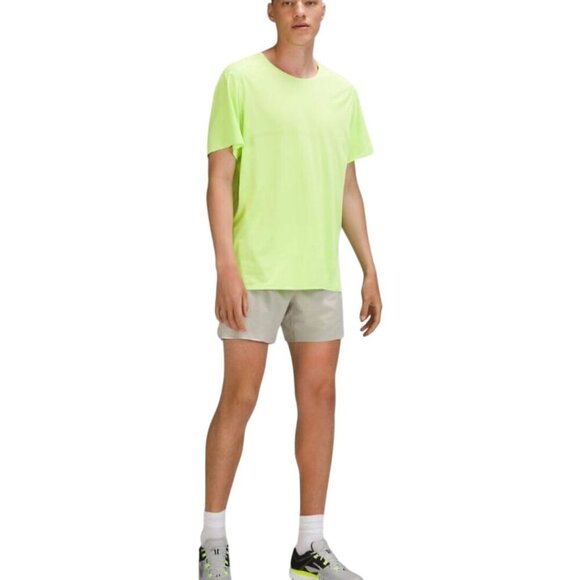 Lululemon NWT Fast And Free Short Sleeve Breathe Neo Green Running Shirt Size L - Picture 1 of 8